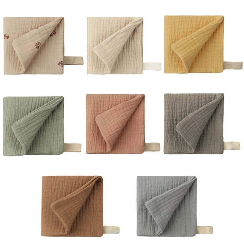 

Wide Usage Baby Washcloths for Newborn, Soft Muslin Baby Wash Cloths 8 Options
