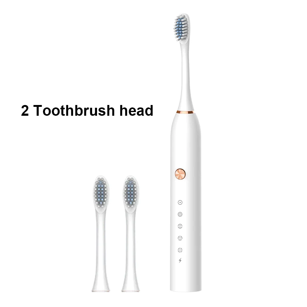 

Overseas Store Electric Toothbrush Sonic tooth brush heads Automatic Ultrasonic Smart Rechargeable Adult Waterproof New style