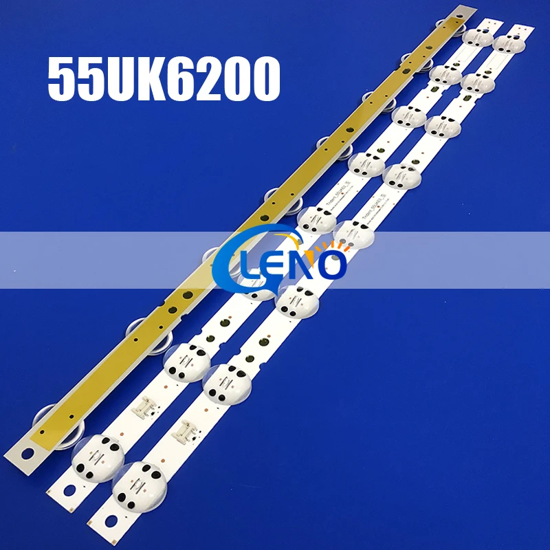 

15 PCS LED Bar for LG 55uk6300pue 55UK6360PSF 55UK6360 55UK6300 55UK6200 55UK6470 55UK6400 SSC_TRIDENT_55UK63_S SVL550AS48AT5