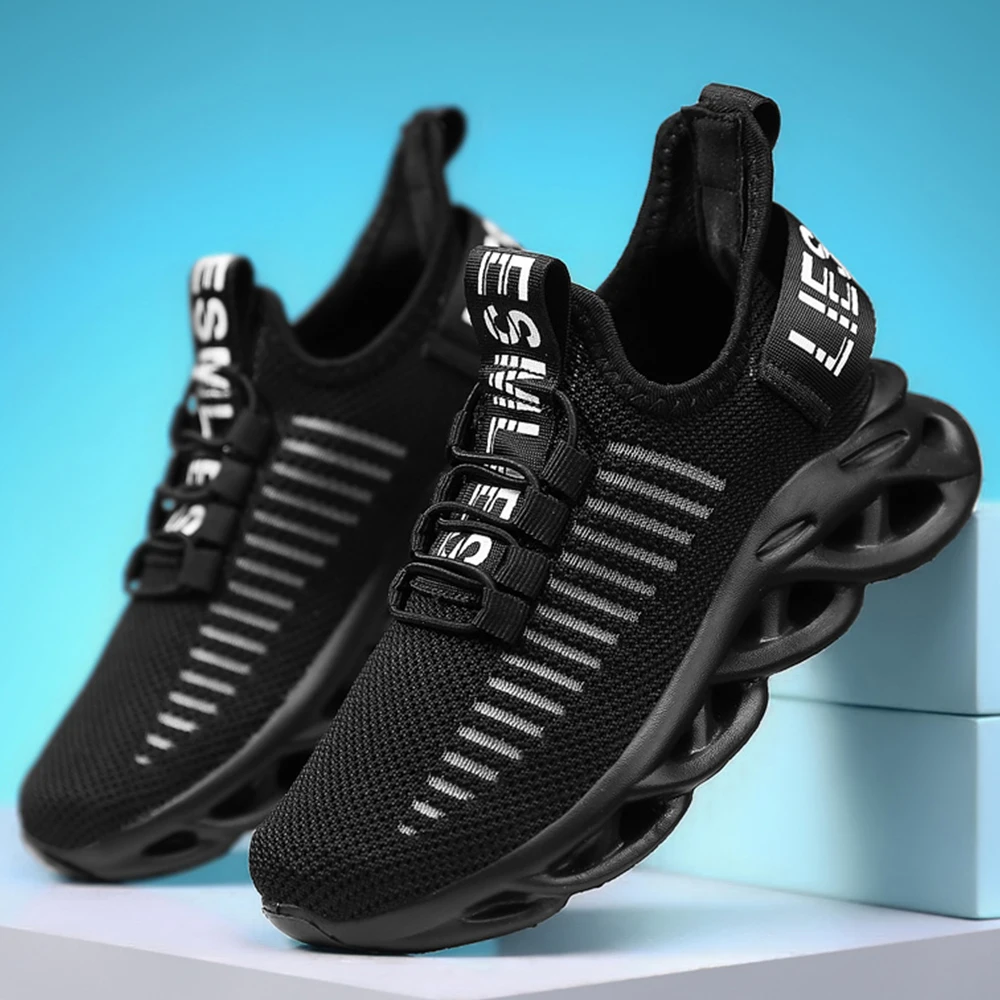 

Children's Fashion Sports Shoes Boys Girls Running Outdoor Sneakers Breathable Soft Bottom Kids Anti slip soft bottom Shoes28-39