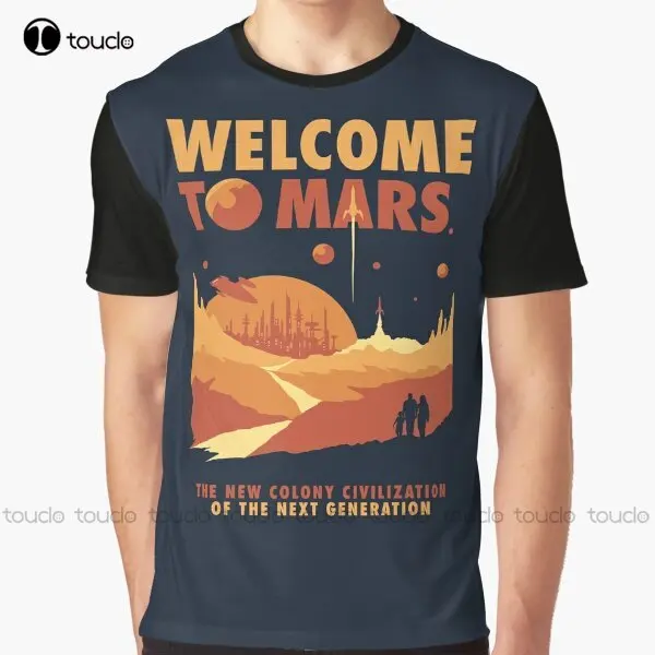 

Добро пожаловать в Mars Graphic футболка на заказ Aldult Teen унисекс цифровая печать футболки под заказ подарок Xxs-5Xl уличная одежда