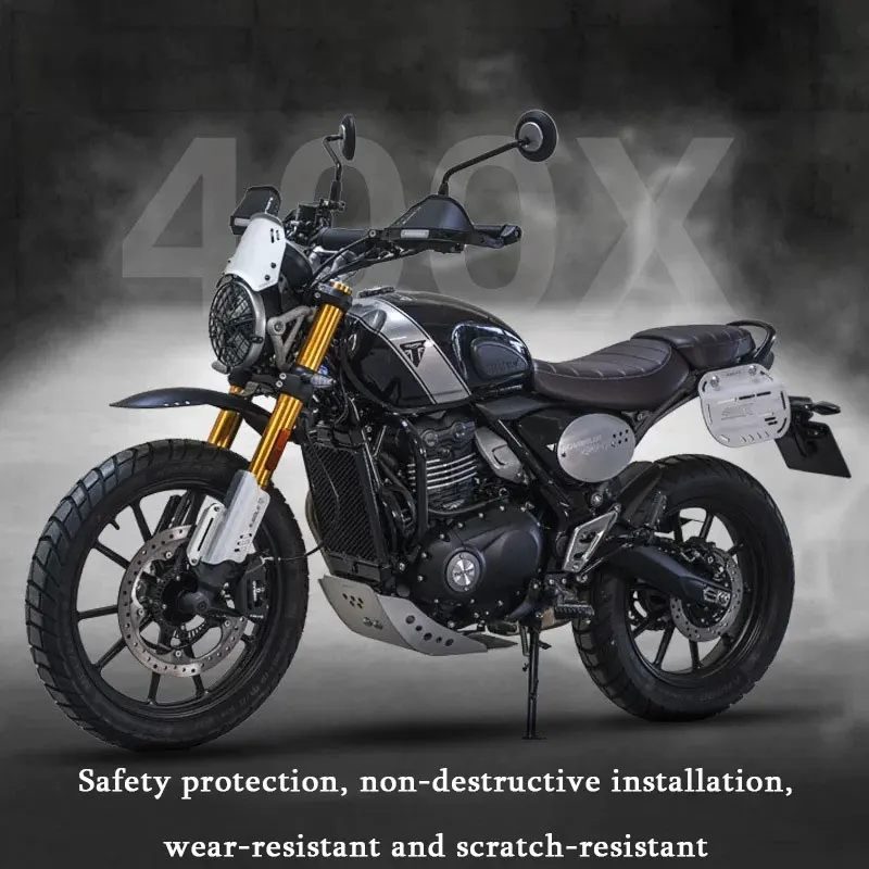 Фото Ветровое стекло для мотоцикла Triumph SCRAMBLER 400 X 2024-2025: Защитный экран и аксессуары №3