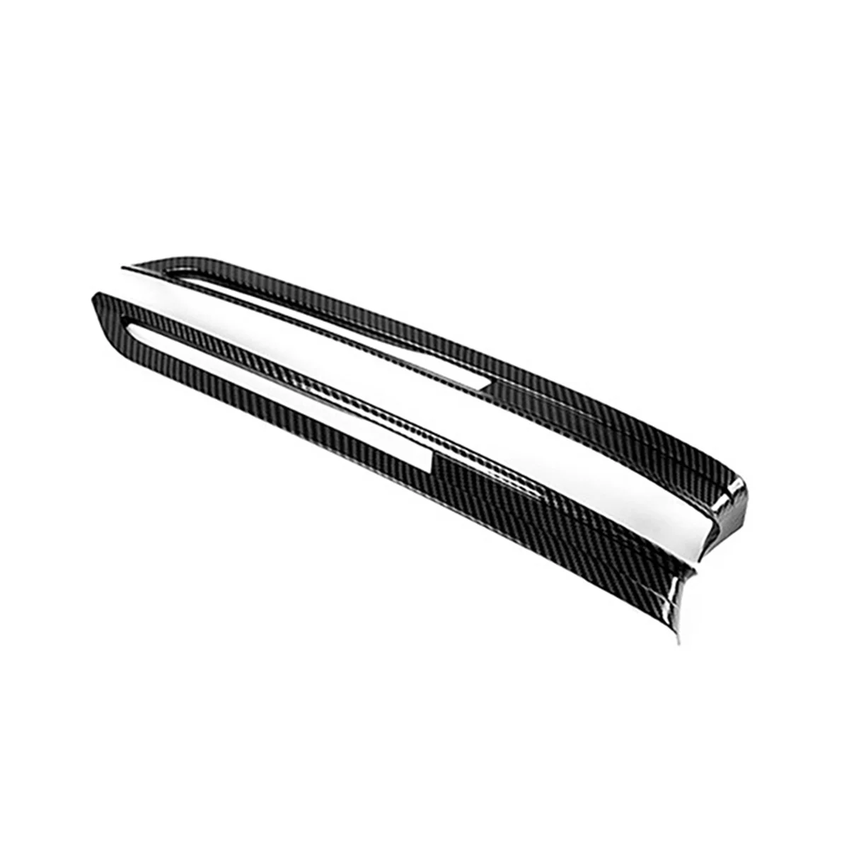 

Car Carbon Fiber Front Bumper Fog Light Lamp Cover Trim for -30 2020 2021