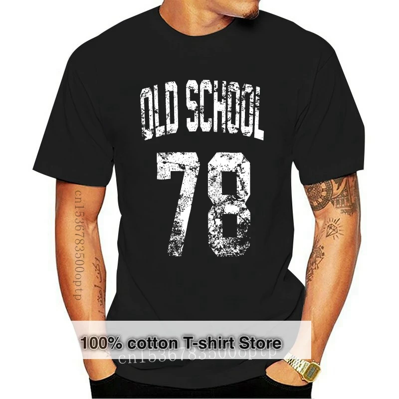 

Oldschool 1978 футболка, веселая вечеринка на день рождения, праздник Geschenk 78