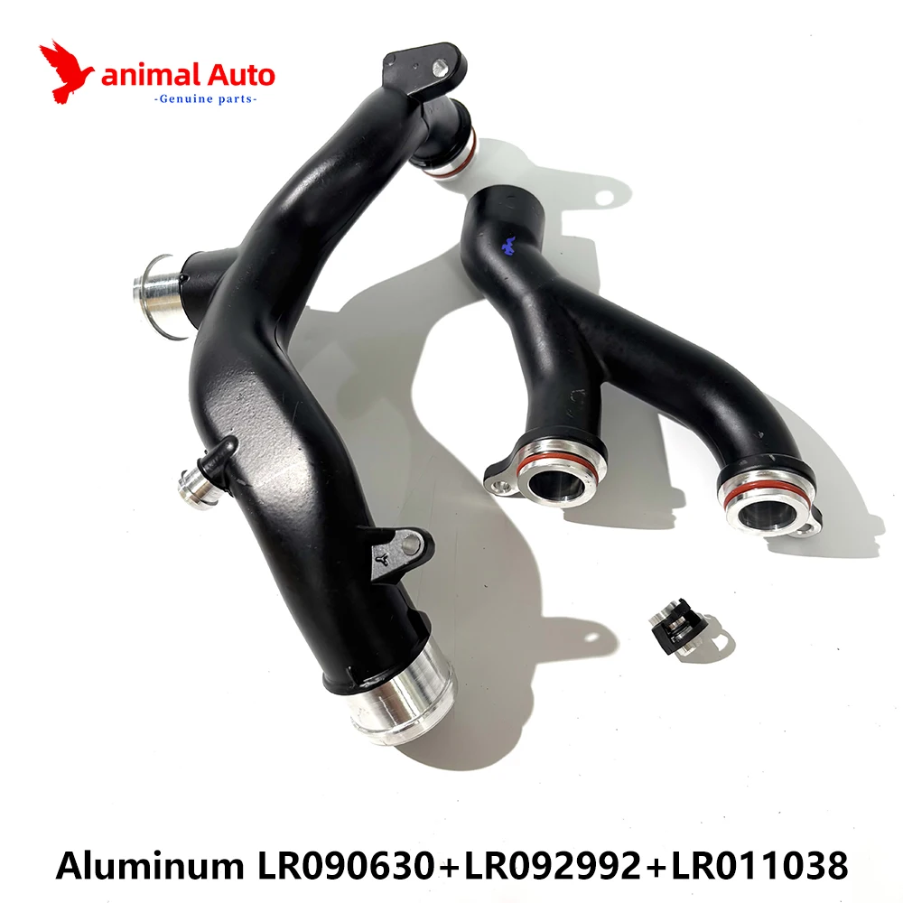 

3.0 V6 5.0 V8 S/C Модернизированная металлическая труба кроссовера охлаждающей жидкости двигателя ДЛЯ Jaguar LR DISCOVERY RANGE ROVER SPORT VELAR LR090630 LR092992