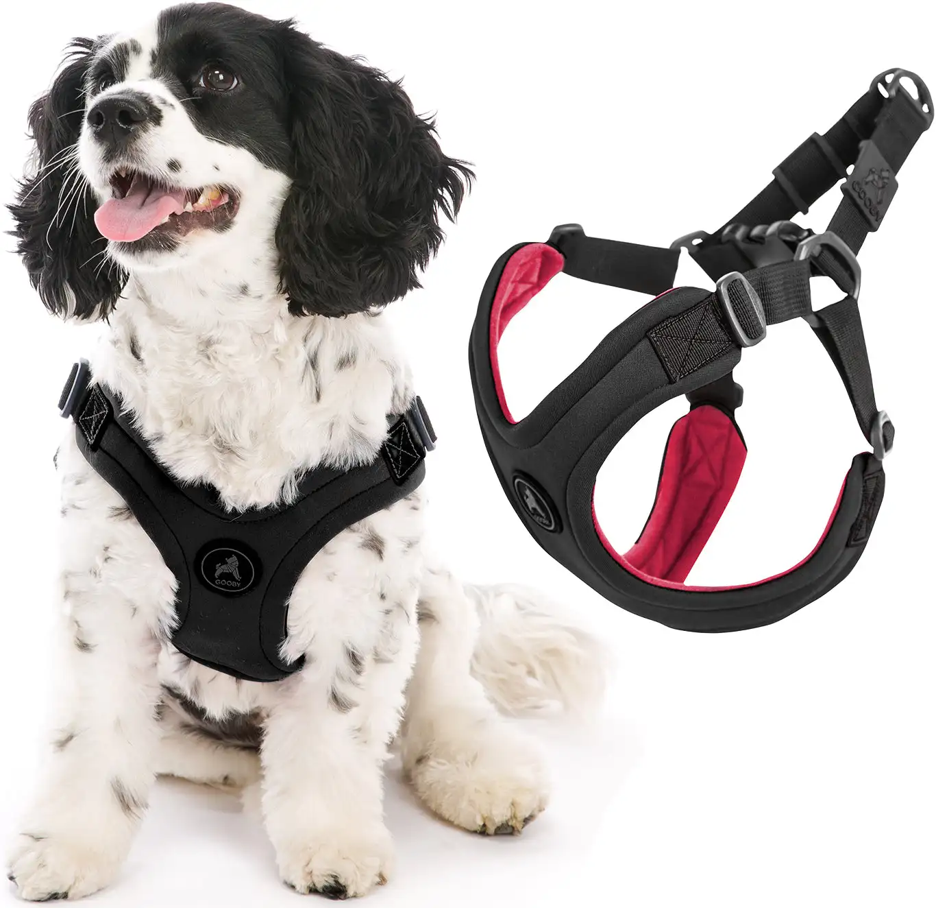 

Free Sport Harness - Black, Large - No Pull Step-in Harness