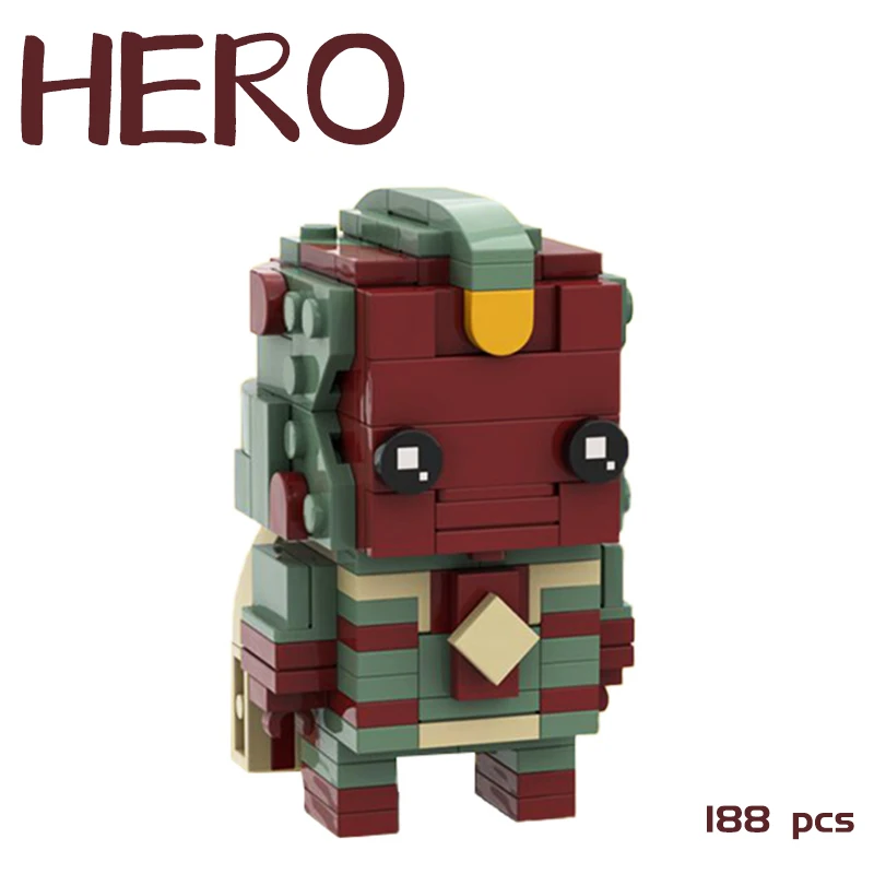 

MOC Build Block Manufacturer Movie Character Hero Creative Assembly Model Children's Toy DIY Building Block Birthday Gift