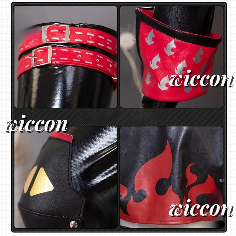 Белый костюм для косплея Burnice парик волос беззенменная зона нулевая ролевая игра