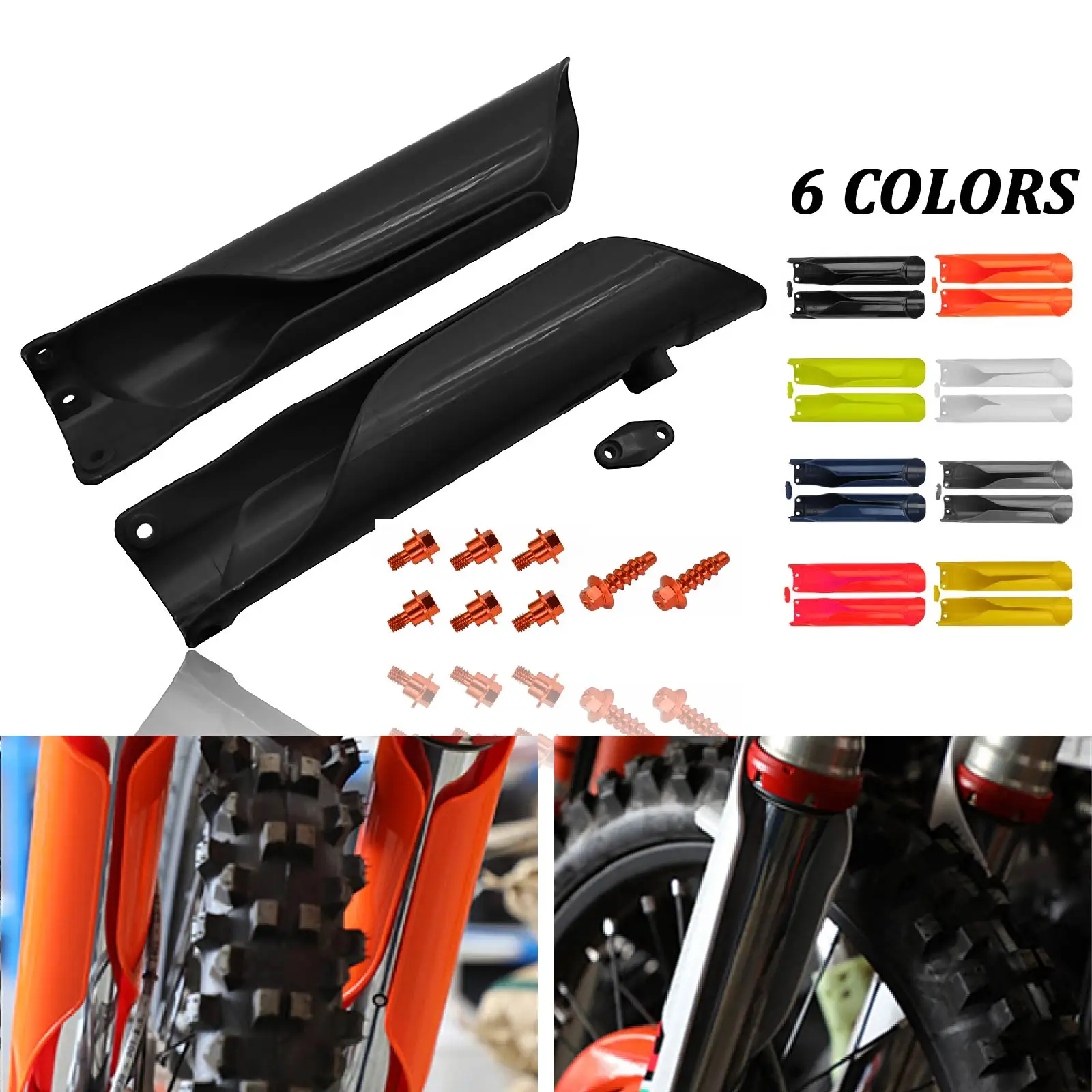Защитная крышка амортизатора вилки детали для мотоцикла KTM EXC EXC-F SX SX-F XC XC-W XCF-W 125-500