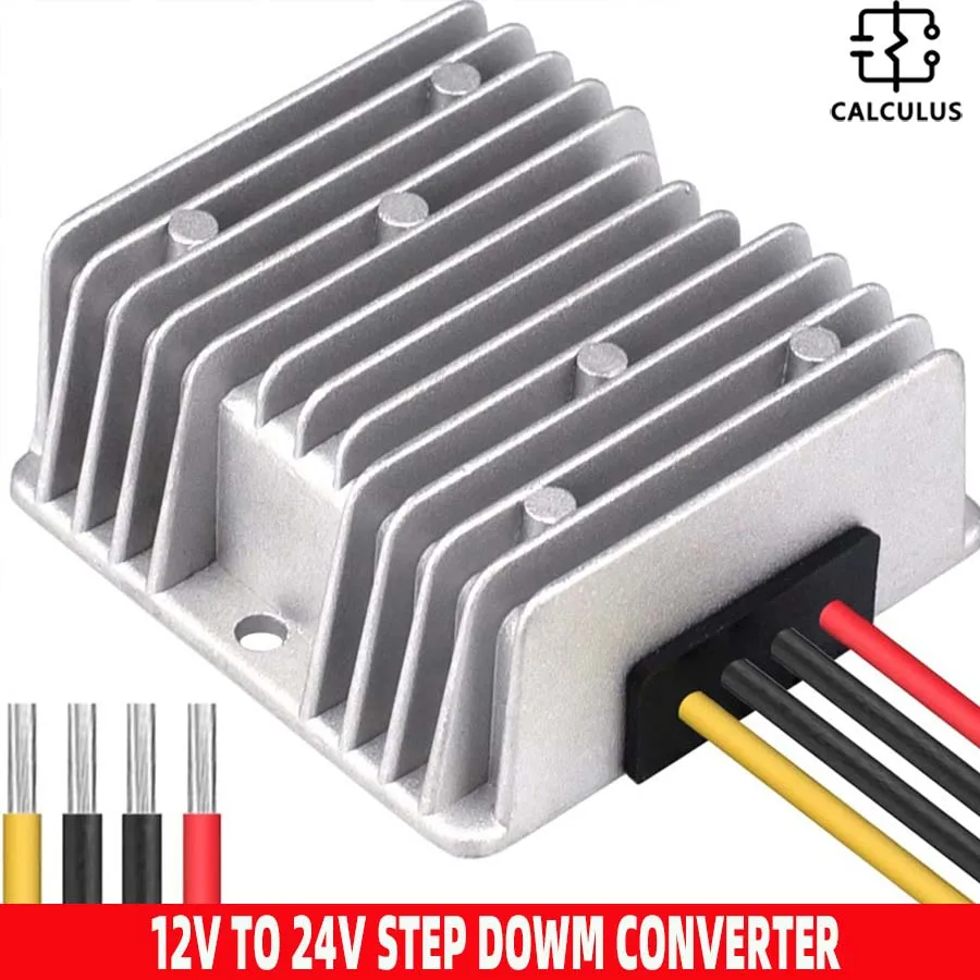

High Power 12V 24V To 5V 10A 12A 15A 20A 25A 30A Dc Buck Converter High Efficiency 10-40V To 24V Dc Transformer