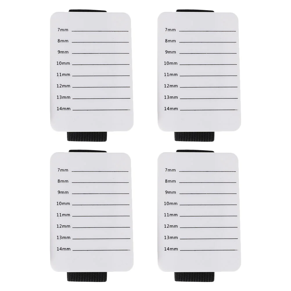 

Eyelash Pallet Holder Glue Lash Tray Hand Makeup Pad Extension Board Grafting Stand Reusable False Plate Glass Lashes Forehead
