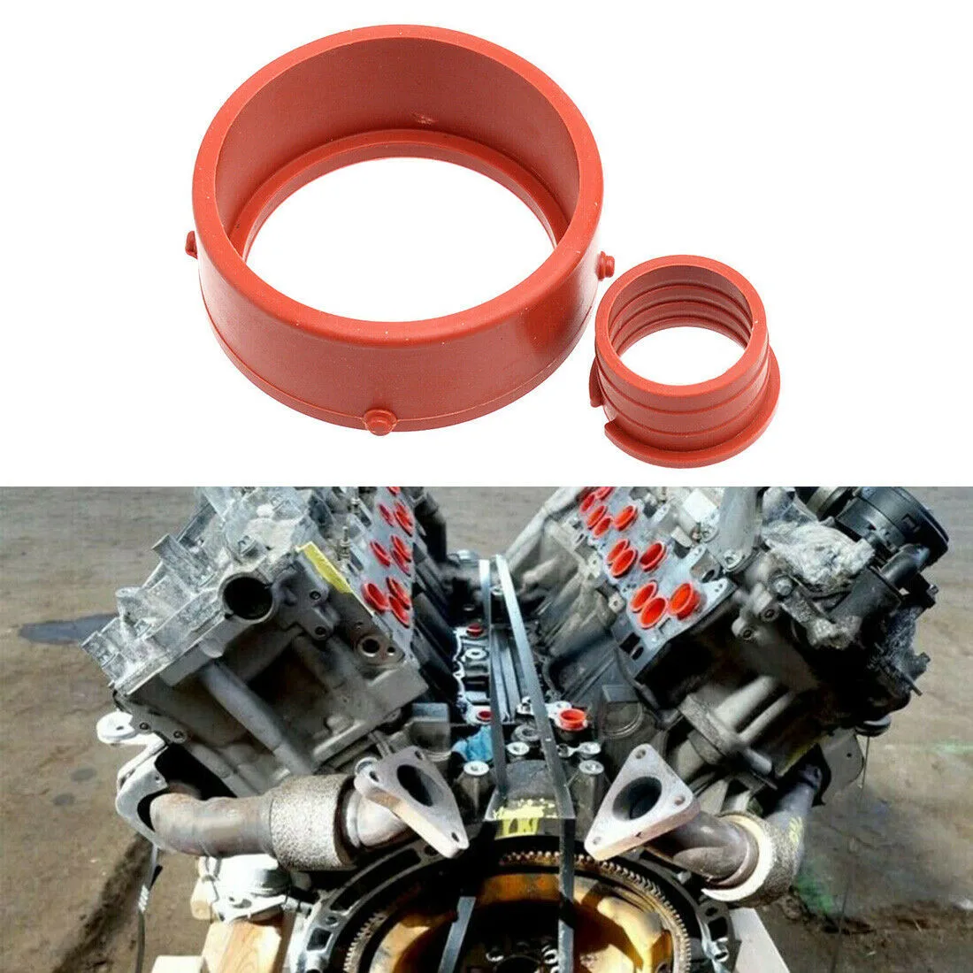 

Комплект резиновых уплотнительных клапанов для Mercedes BBenz OM642 A6420940080 A6420940580, аксессуары для поршней
