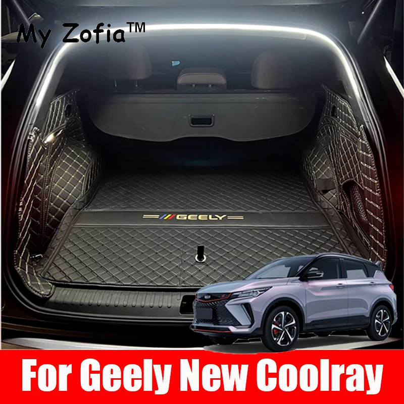 Для нового Geely Coolray 2023 2024 2025 автомобильный багажник атмосферная лампа полосы