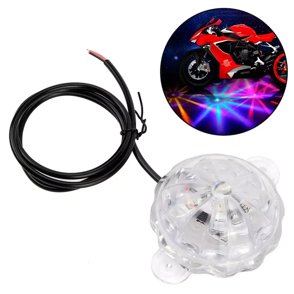 

Motorcycle Car Underglow Light Waterproof Motorcycle Led Lights Colorful Chassis Lights Rear Tail Lights Motorcycle Styling