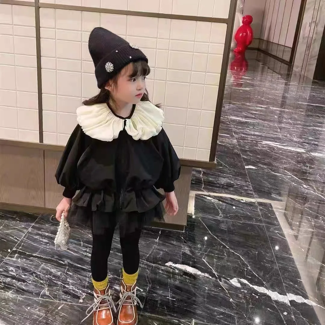 

2022 Girls Jackets Children Outerwear Girls Warm Jacket Children Clothing Baby Outerwear Fashion Kids Zipper Coat Jacket
