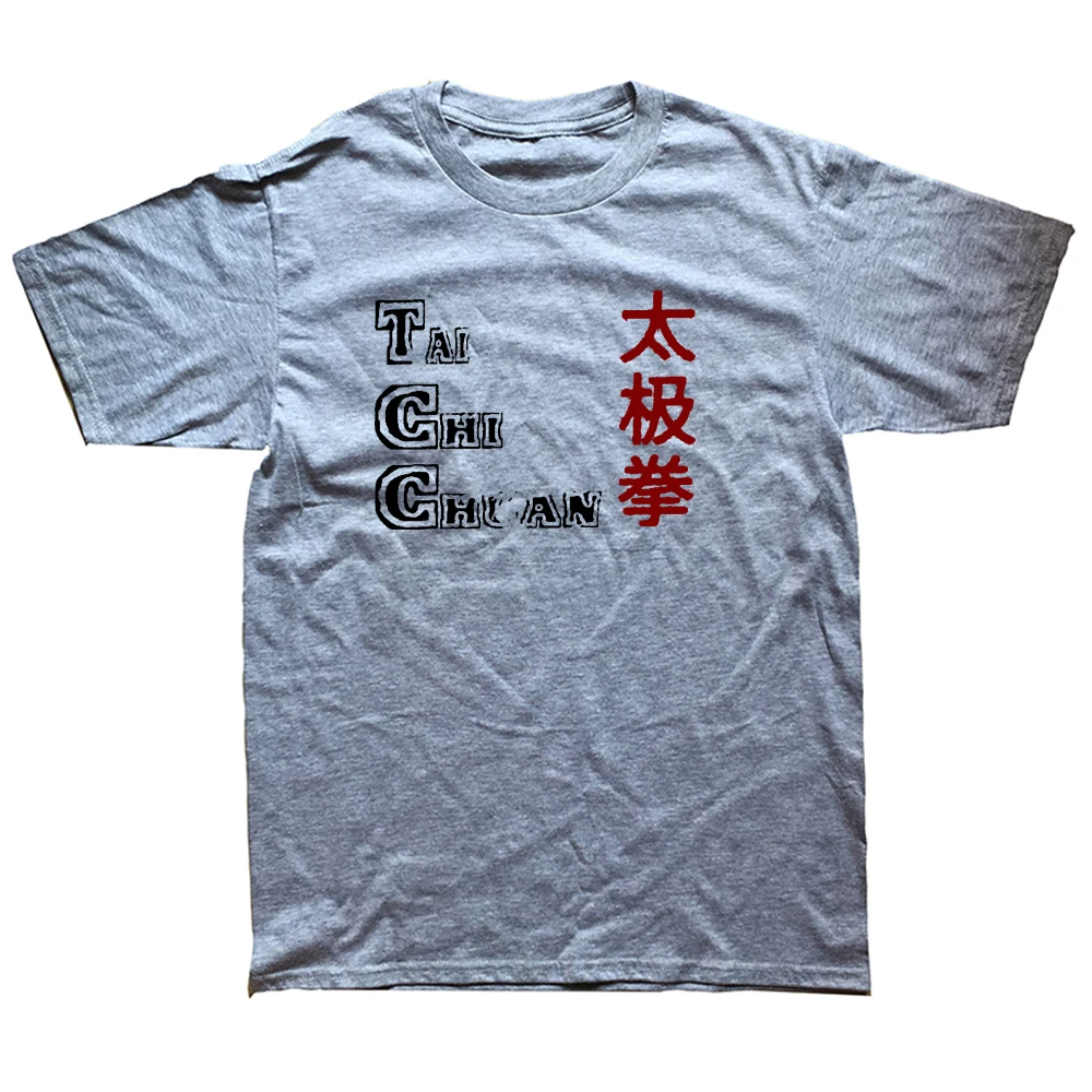 

Taichi Tai Chi Chuan Chinese Martial Arts T-Shirt Men Cotton Crew Neck Short Sleeve Kung Fu Mens Clothing T Shirt Gift Idea