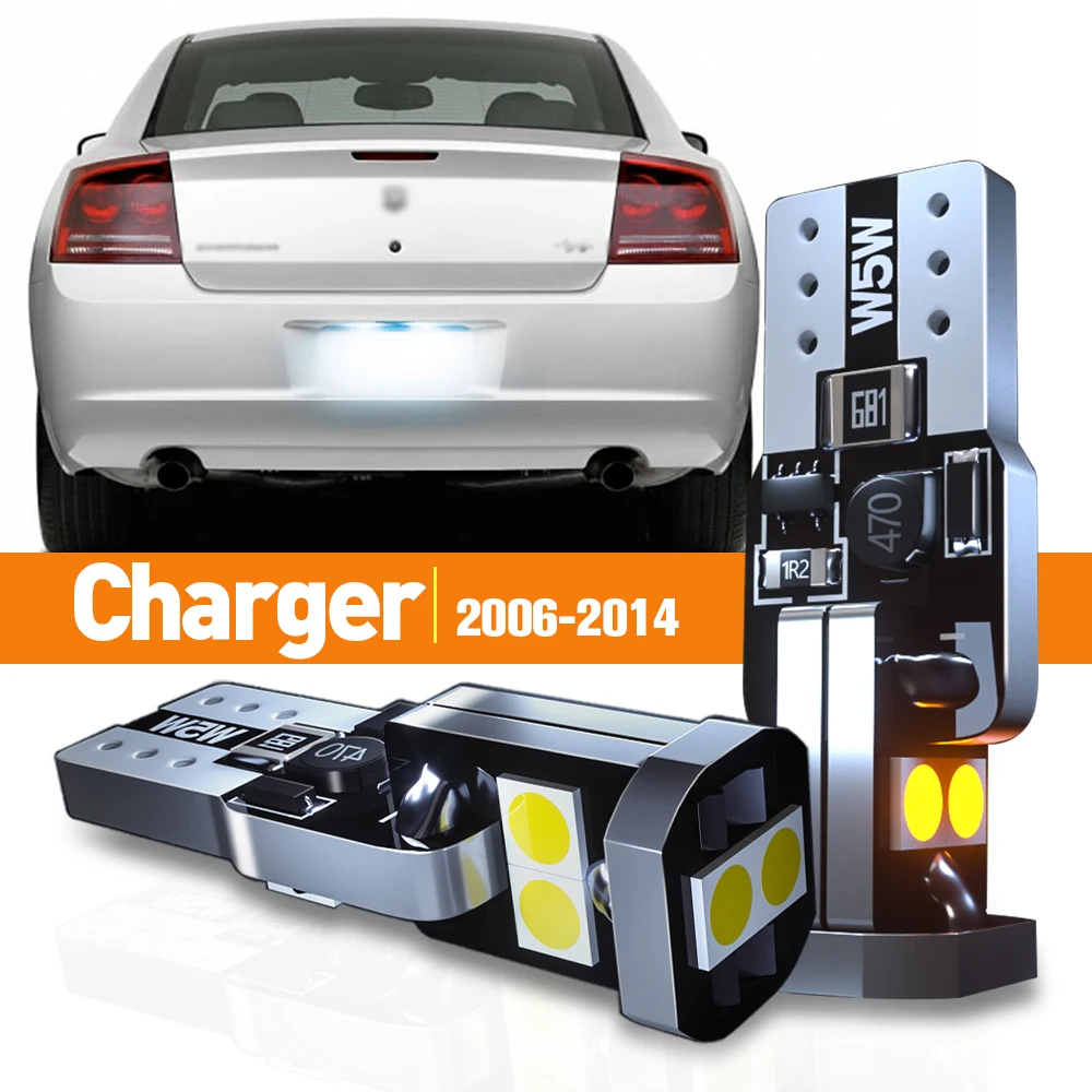 

2x LED License Plate Light For Dodge Charger 2006 2007 2008 2009 2010 2011 2012 2013 2014 Accessories Canbus Lamp