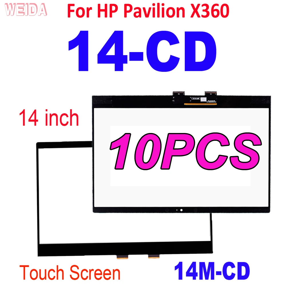 

10 шт., сенсорный дигитайзер для ноутбуков HP Pavilion X360 14-CD 14CD