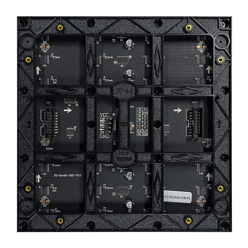 RGB SMD Полноцветный модуль светодиодной панели дисплея P3 Крытый 192x192 мм 1/32