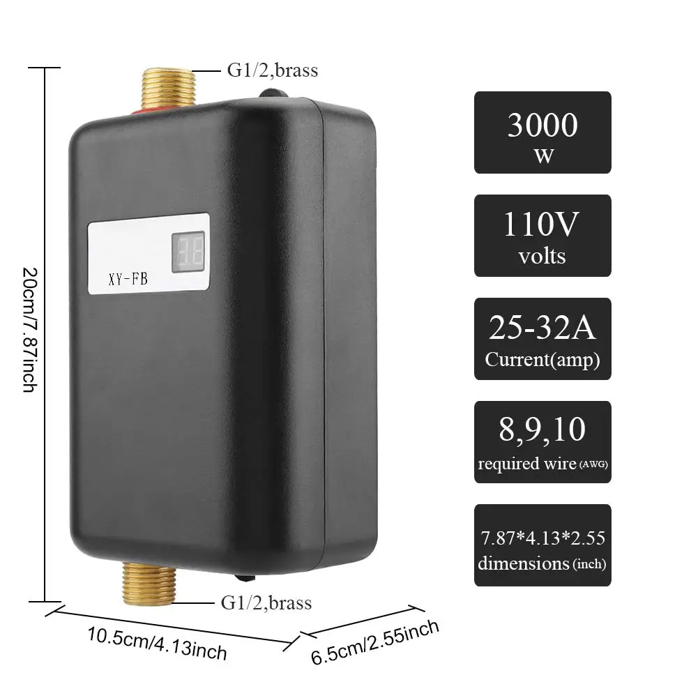Рисунок 4 - Мгновенный водонагреватель для душа 220 В/110 В