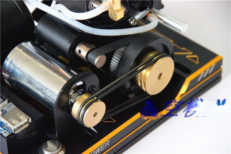 Миниатюрный четырехтактный бензиновый метанольный генератор постоянного тока 12