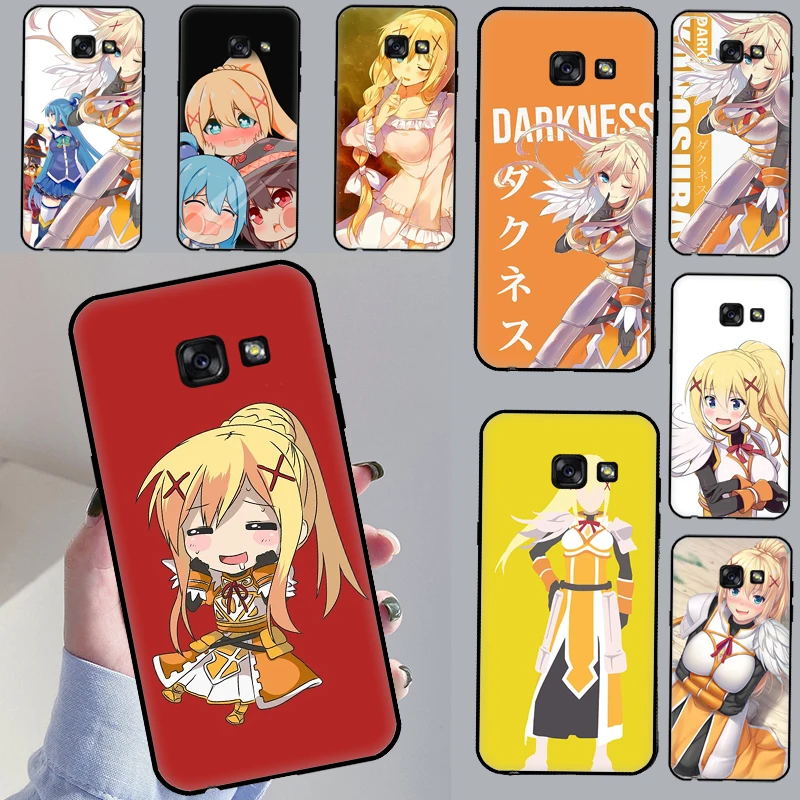 Чехол Konosuba для Samsung J1 J3 J5 J7 A3 A5 2016 2017 J4 J6 A6 A8 Plus J8 A7 A9 2018 |