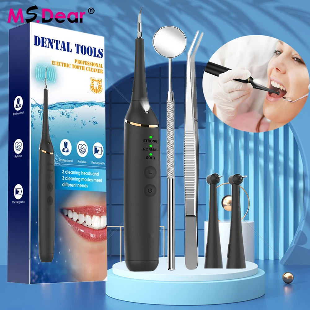 

Electric Sonic Dental Scaler Calculus Remover Teeth Whitening Tooth Stain Removal Tartar Remover Plaque Stains Cleaner Oral Care