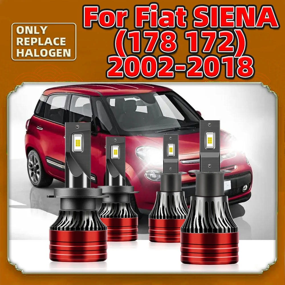 

Auto Headlights16000LM Bulb CSP For Fiat Siena (178 172) 2002 - 2006 2007 2008 2009 2010 2011 2012 2013 2014 2015 2016 2017 2018