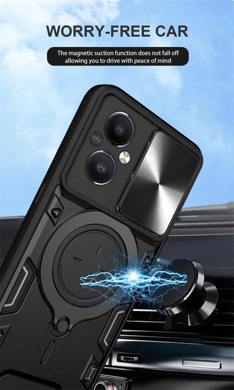 Для OnePlus Nord N20 5G чехол Женская защита объектива слайд-камера для телефона GN2200 CPH2459