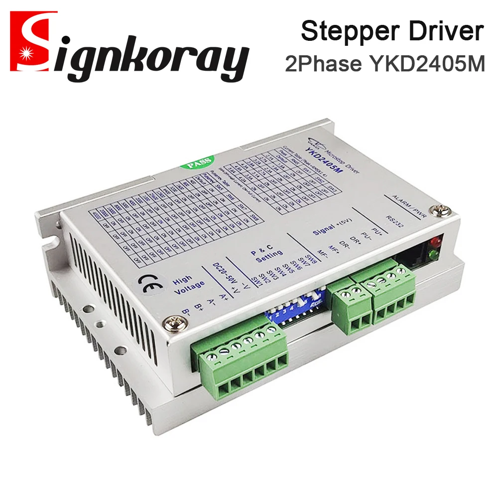 Драйвер шагового двигателя SignkoRay YAKO YKD2405M 2-фазное напряжение вниз 20-50 В