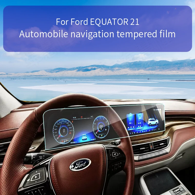 

For Ford EQUATOR E-power 2021 Car Center Console Touch Screen Navigation Tempered Glass Film Interior Protection Parts