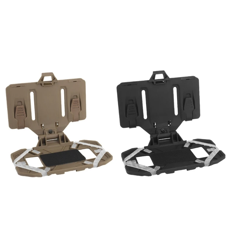 

Tactically Vest Phone Holder Folded Navigation Board Universal Chest Phone Board Plate for Outdoor Activities