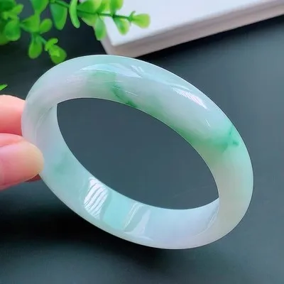

Natural Myanmar Jade Jade 54mm-62mm bracelet Princess jewelry bracelet send mom send girlfriend gift