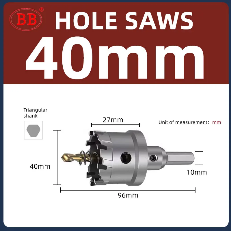 

Буровая пила BB для отверстий 15-100 мм
