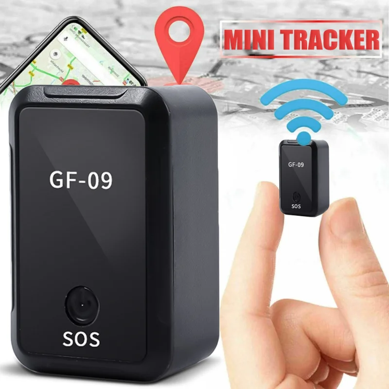 Купи GF-09/GF-07 Mini Car GPS Tracker Anti-lost Locator Device Real Time Tracking Recording GF09 GF07 SIM Positioner wifi за 73 рублей в магазине AliExpress