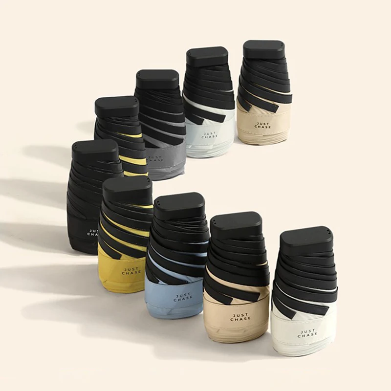 

Colorful Uv Automatic Umbrella Women Lightweight Windproof Folding Umbrellas Small Size Easily Store Anti-uv Sunshade Umbrella