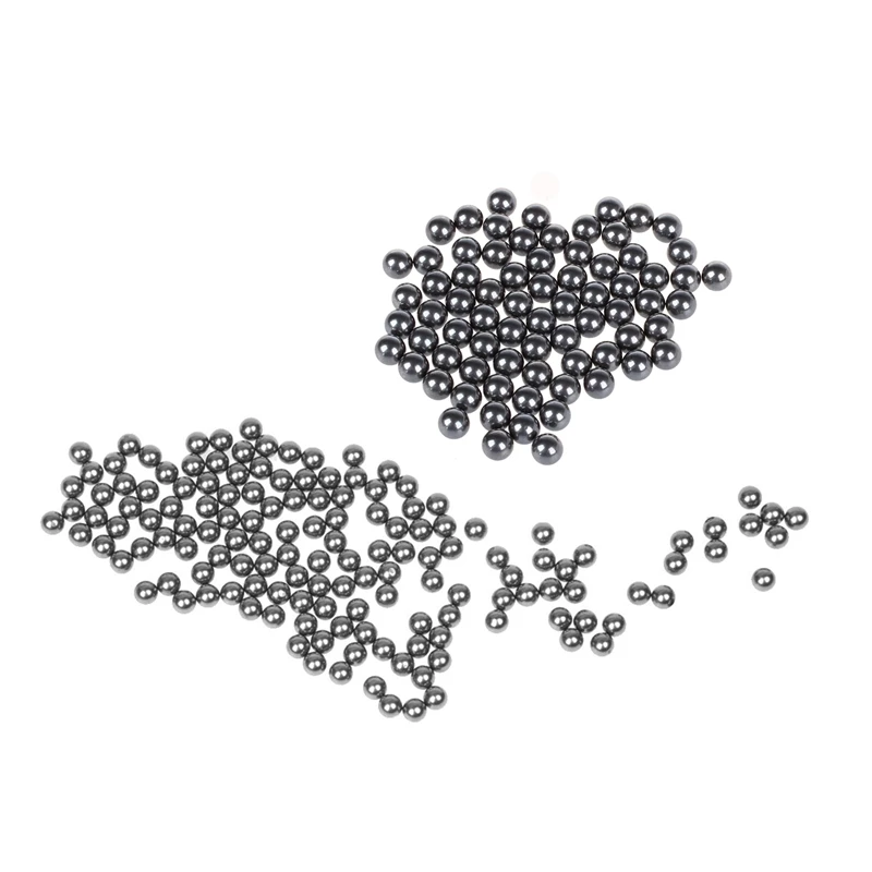 

224 Pcs Diameter Steel Ball Bearings Bicyle Replacement Parts 6Mm &4Mm