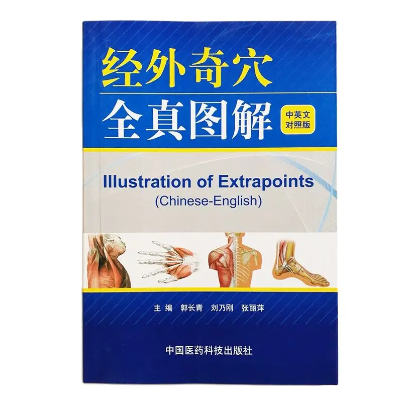 

Illustration of Extrapoints (Chinese-English Version) Traditional Medicine Bilingual Acupuncture Book Self Care