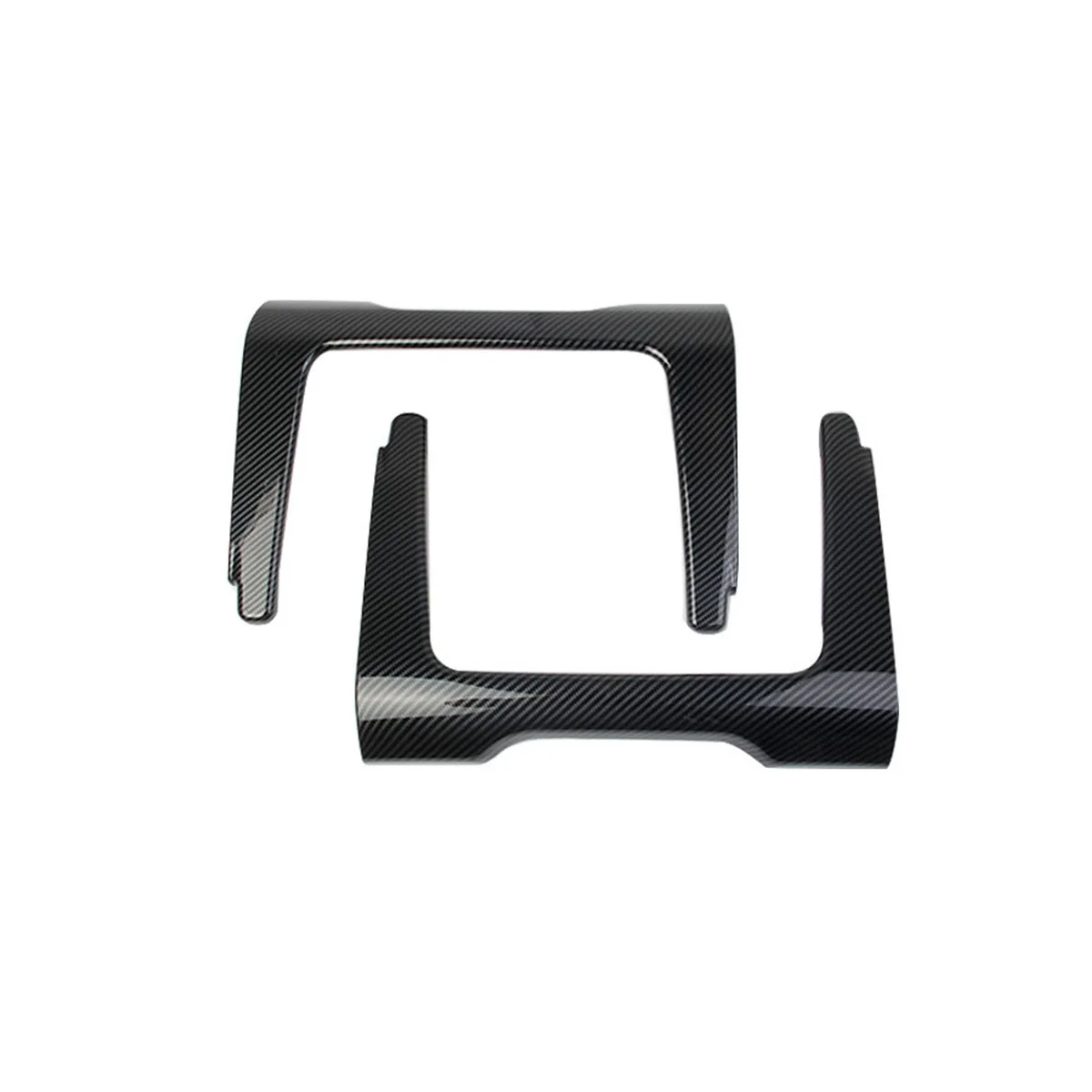 

Car Carbon Fiber Seat Backrest Cover Trim Fit for Dodge Durango 2011-2022