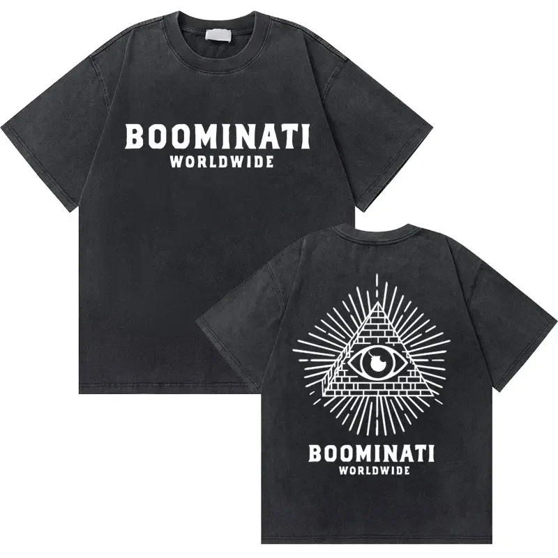 Фото Rapper Metro Boomin Boominati Worldwide Мужская футболка с рисунком Hip Hop вареная винтажная уличная одежда мужская повседневная футболка большого размера №2