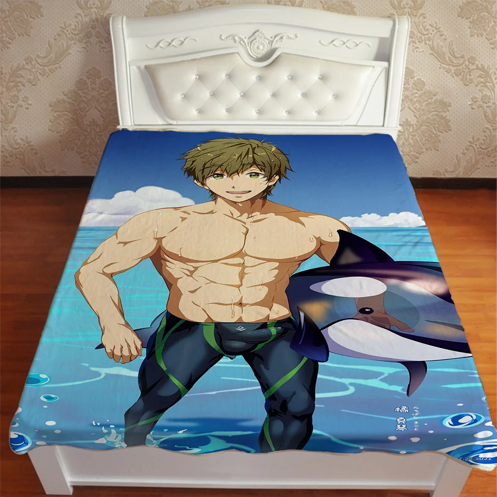 Новинка бесплатно! Тачибана Макото одеяло мягкое постельное белье диван для дома