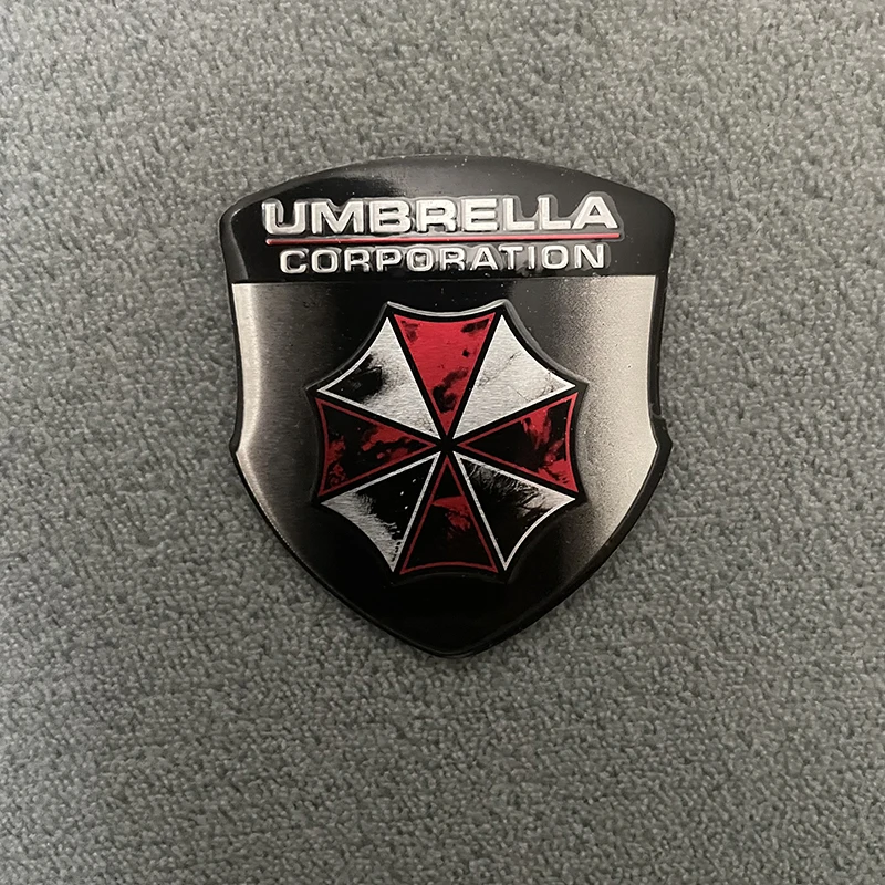 

Стайлинг автомобиля, 28 стилей, Umbrella Corporation, алюминиевая эмблема, стикер, автомобильный мотоцикл, чемодан, ПВХ наклейка, аксессуары