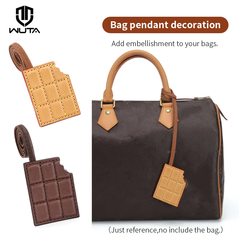Сумка из натуральной кожи WUTA очаровательная шоколадная сумка подвеска для сумки