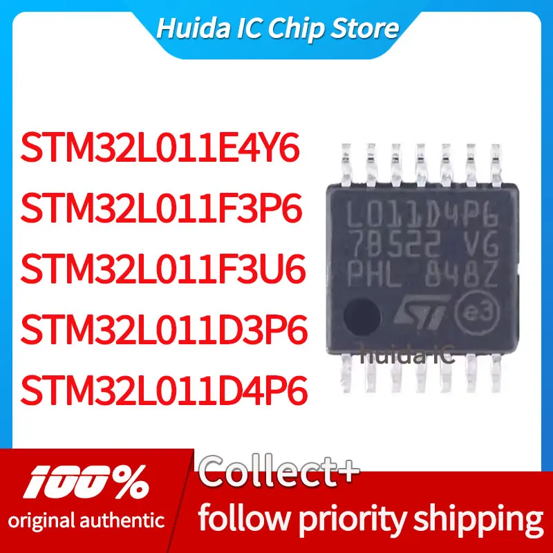 STM32L011E4Y6 STM32L011F3P6 STM32L011F3U6 STM32L011D3P6 Оценочная плата STM32L011D4P6 (art.: 3920cfdf8602d) - 3920cfdf8602d
