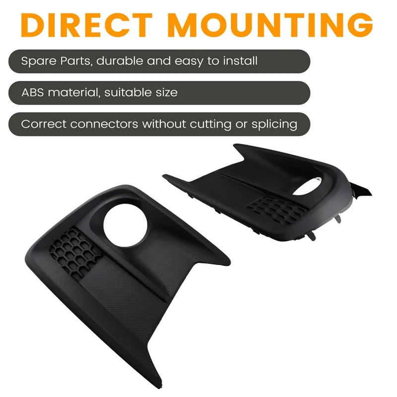 Пара автомобильных левых и правых противотуманных фар декоративные чехлы для