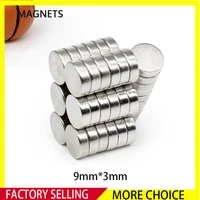 10300pcs 93mm small round rare earth magnet 9mm x 3mm permanent neodymium magnet strong n35 disc search magnet 9x3mm