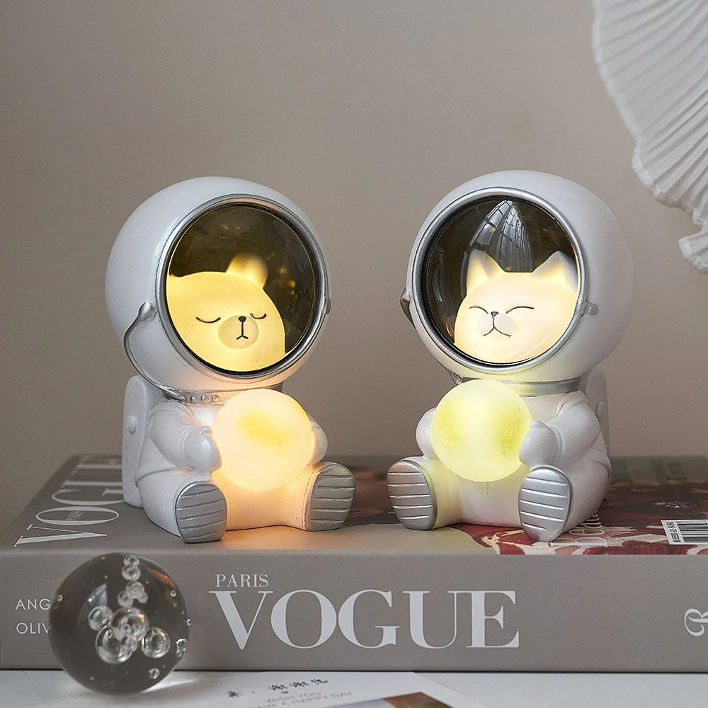 Ночник в скандинавском стиле милый декоративный светодиодный светильник из