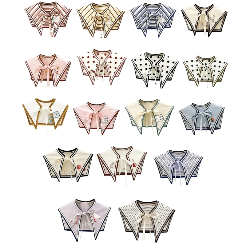 

Shoulder Scarf Wrap Detachable False Collar Satin Shoulder Wrap Neckercheif