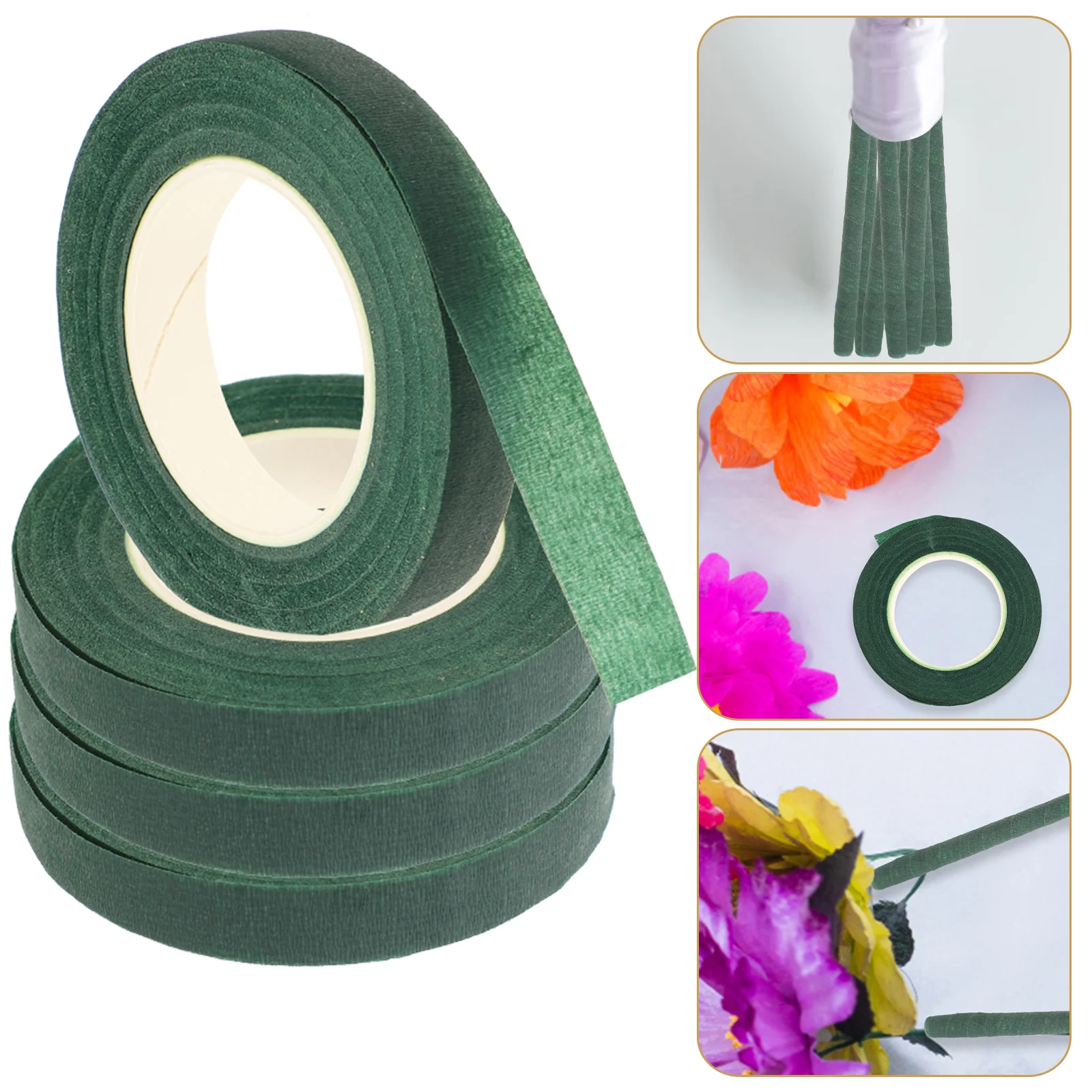 

Tape Floral Flower Stem Green Tapes Arrangement Gift Bouquet Florist Washi Wrapping Diy Supplies Craft Wrap Masking Paper