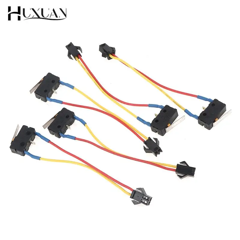 

5 шт. Запчасти для бытовой техники, газовый водонагреватель, двухпроводный Микропереключатель с разъемом, газовый водонагреватель, микропереключатель